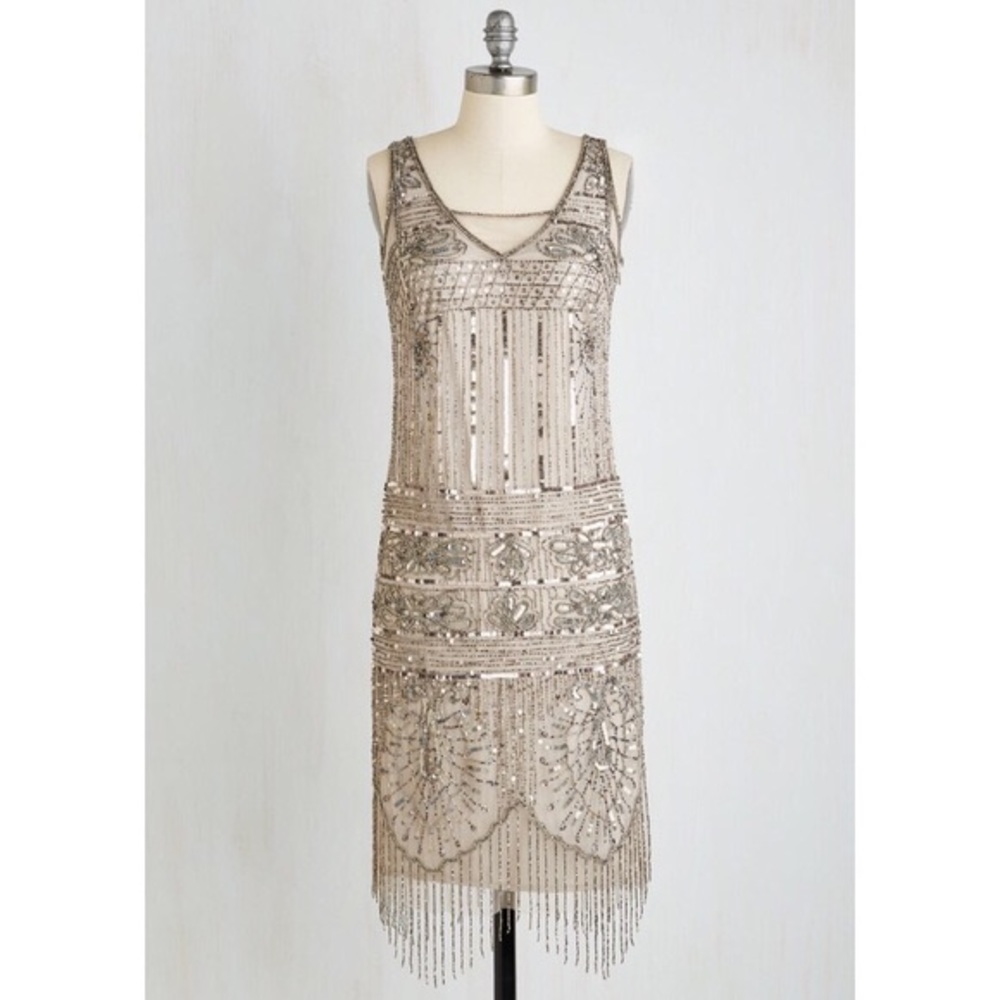 Beautiful beaded Art Deco Dress